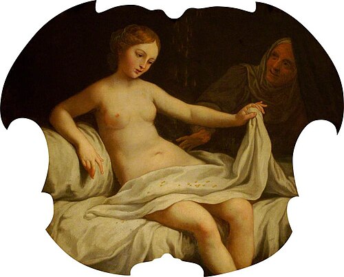 Danaë (after Correggio), 1732, 