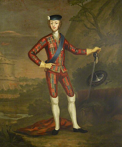 Prince Charles Edward Stuart (1720–1788), 1745, 