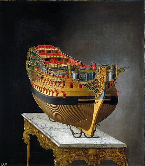 HMS 'Victory', 1744, 