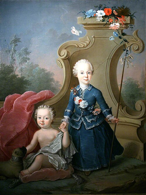 Heinrich der XXXVIII Jüngere Reuss und Heinrich der XXXIX Jüngere Reuss, 1750, 