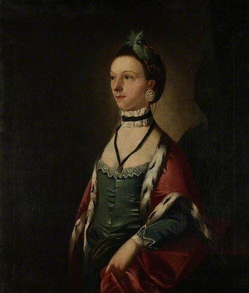 Mrs William Pratinton, 1760, 