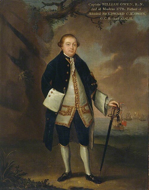Captain William Owen (1737–1778), 1760, 