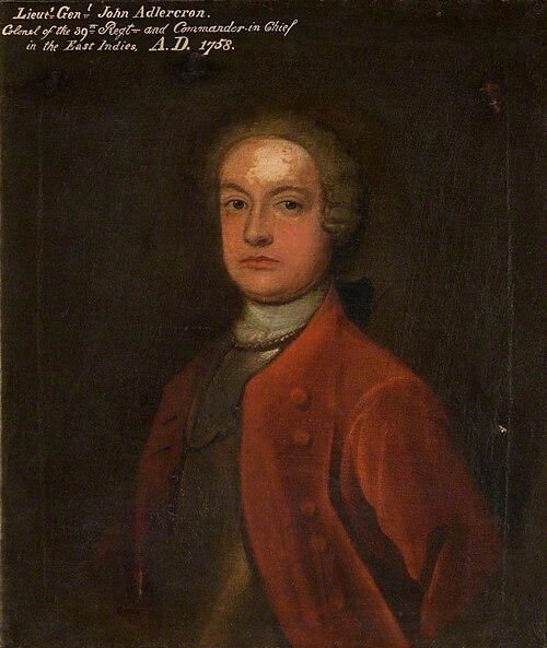 General John Adlercron (d.1766), 1758, 