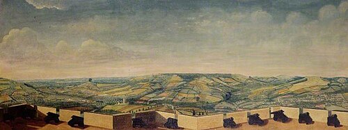 Extensive Landscape Seen from Rodborough Fort, Gloucestershire, 1764, 