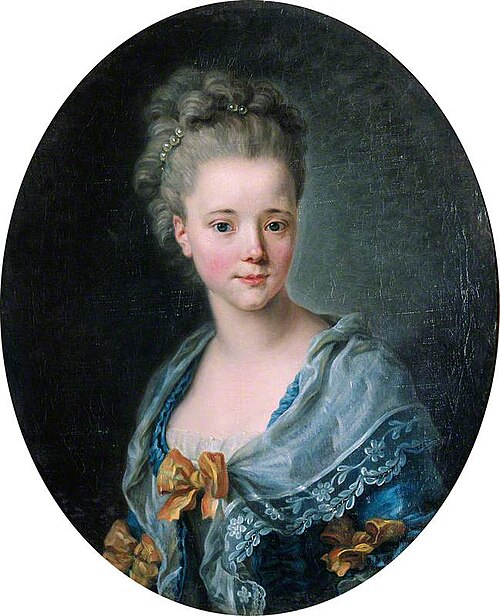 Portrait of a Lady in a Blue Dress, 1770, 