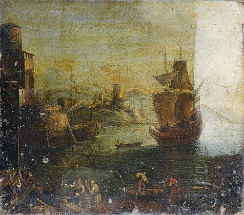 Italian Seaport, 1770, 
