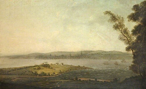 Liverpool from Tranmere, 1770, 