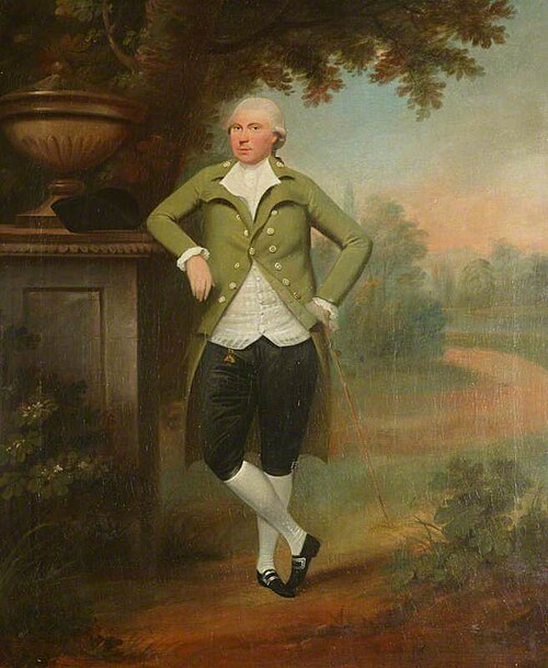 A Gentleman in a Green Jacket, 1777, 