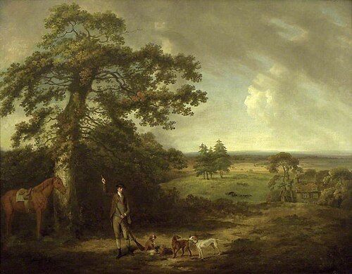 Landscape with a Sportsman, 1775, 