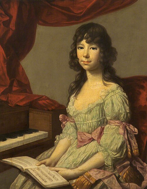 Mrs Margaret de Manneville, née Crompton, 1800, 