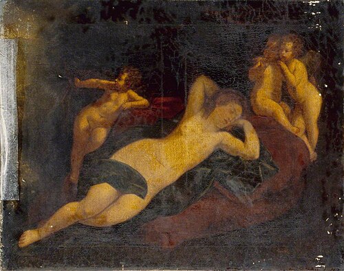 Venus Sleeping (after Francesco Albani), 1780, 