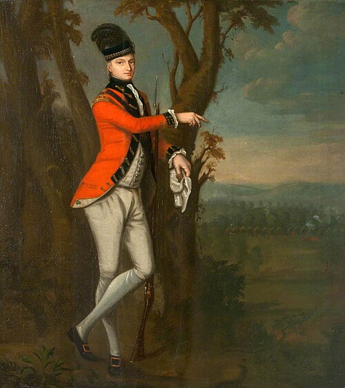 Lieutenant James Stewart, 1780, 