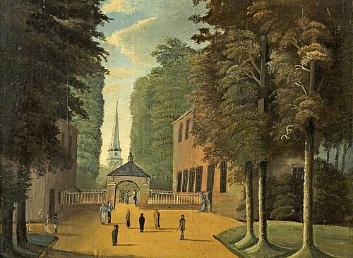 Old Well Walk, Cheltenham, Gloucestershire, 1780, 
