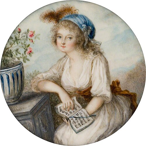Lady Lucy Byng, 1st Countess of Bradford, 1785, 