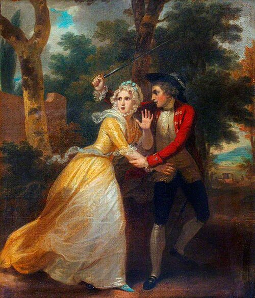 The Elopement (from Richardson's, 'Clarissa', book I, letter 94), 1785, 