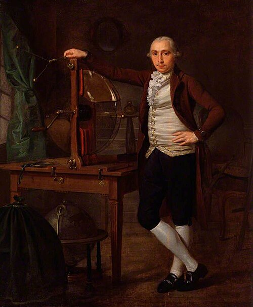 Probably Cornelis Rudolphus Theodorus Krayenhoff (formerly known as Tiberius Cavallo), 1790, 