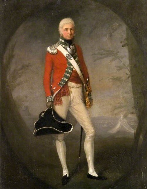 Portrait of a Lieutenant Colonel (believed to be John Cambell, 5th Duke of Argyle, 1723–1806), 1795, 