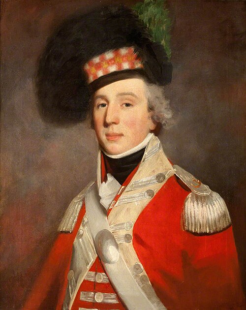 Lieutenant Aeneas Sutherland, 78th Ross-shire Buffs, Light Company, 1794, 