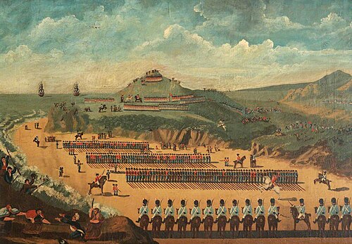 The Surrender of the French at Fishguard, 1797, 