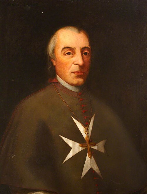 Monsignor Vincenzo Labini Bishop of Malta, 1798, 
