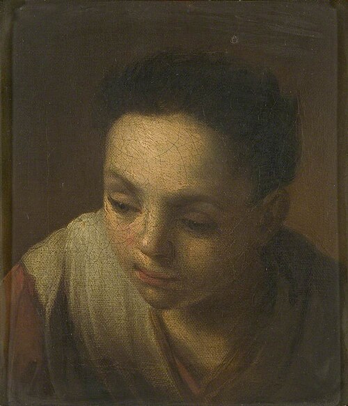 Head of a Girl (copy after Rembrandt), 1813, 