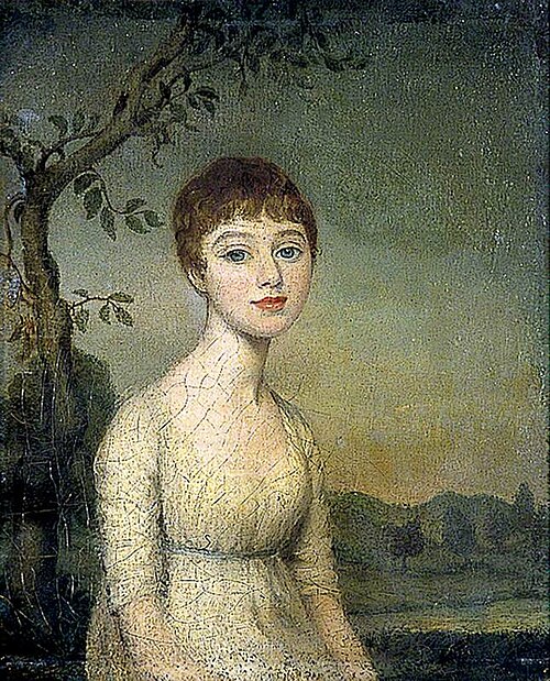Young Girl in a Landscape, 1810, 