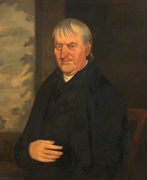 Thomas Henshaw, Founder of the Bluecoat School, Oldham, 1810, 