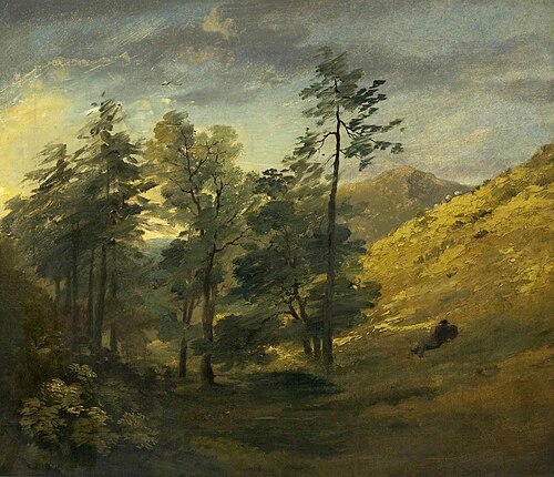 View near Keswick: Evening, 1806, 