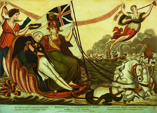 Britannia Bringing Her Dead Hero Ashore, 1806, 