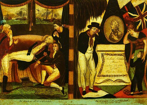 The Death of Nelson/His Monument, 1806, 