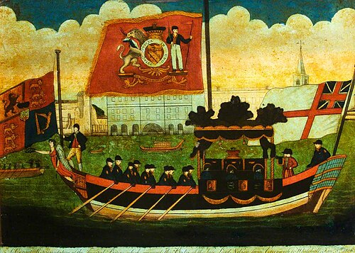 Funeral Barge, 1806, 