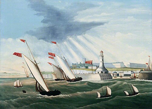 Yacht Race at Ramsgate, 1815, 