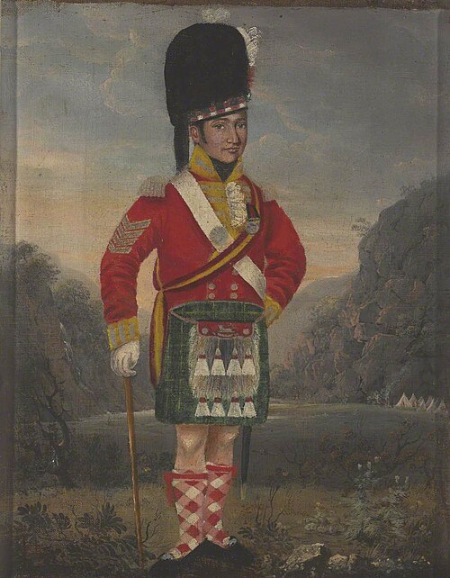 A Sergeant of the 92nd Highlanders, 1816, 