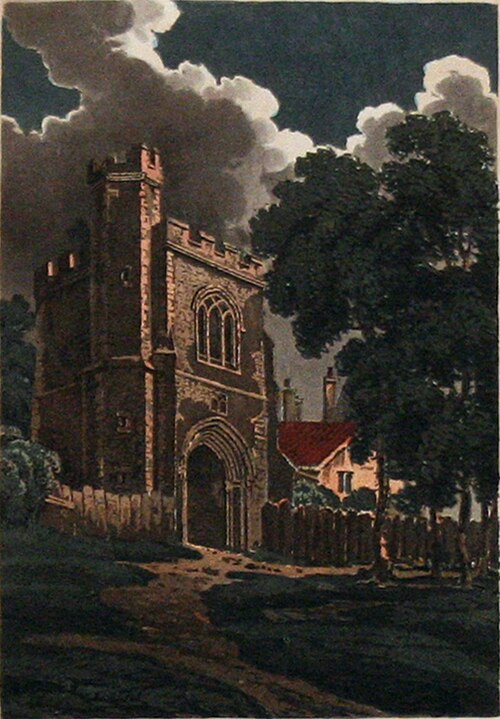 Barking Abbey Gate, 1813, 