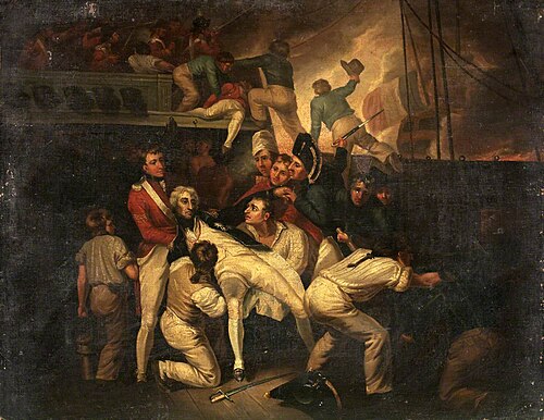 Death of Nelson, 1820, 