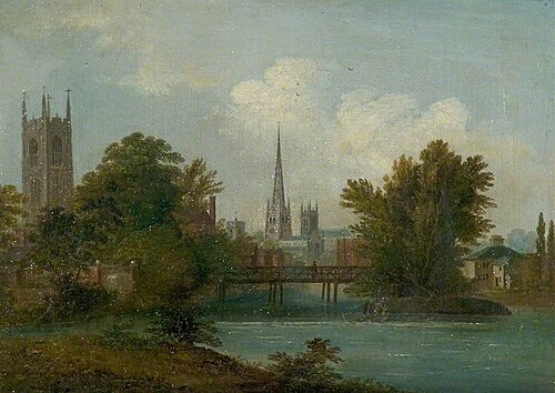 River Derwent, Derby, 1820, 