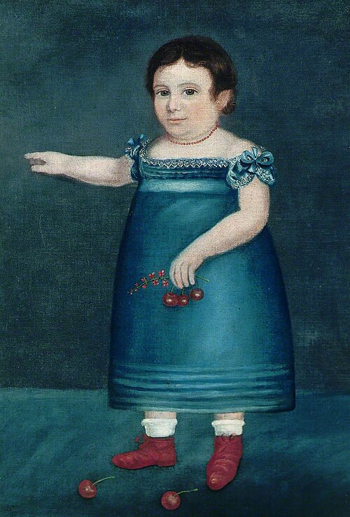Girl with Cherries, 1820, 