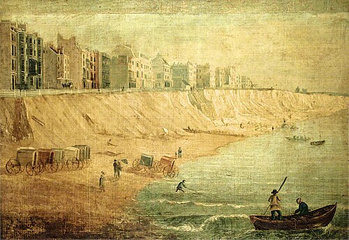Brighton Beach, East Sussex, 1820, 