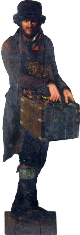 Street Pedlar (dummy board), 1820, 
