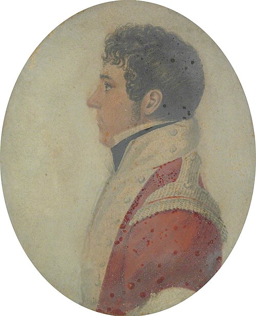 Line Infantry, Flank Company Officer, 1815, 