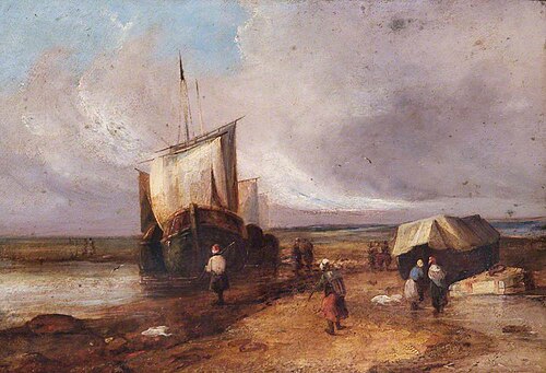 On the Normandy Coast, 1818, 
