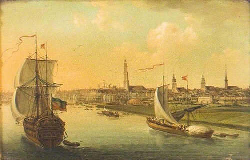 River Scene, 1820, 