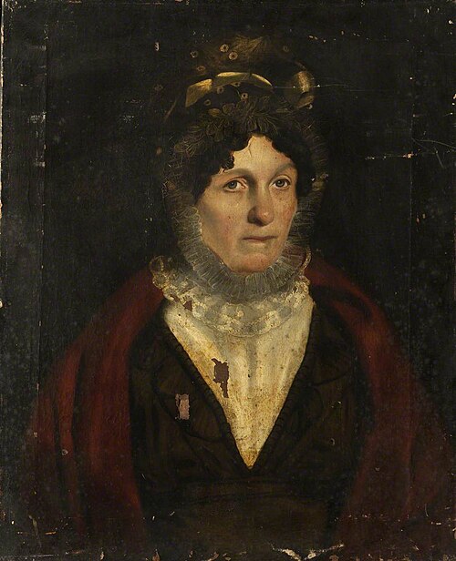 Mrs Buxton of Royal Lodge, Preston, 1821, 