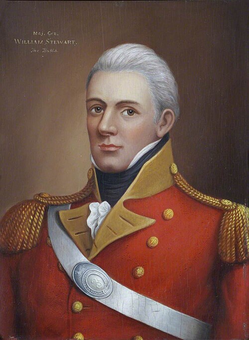 Major-General William Stewart, The Buffs, 1830, 