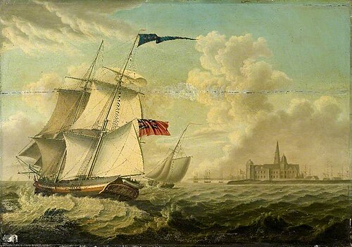 Brig 'Woodhall' of Hull, 1830, 