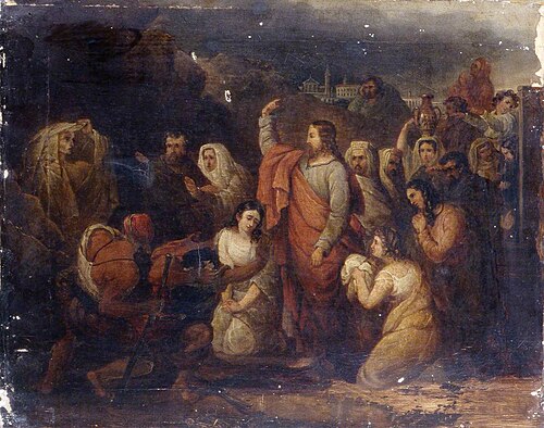 The Raising of Lazarus, 1830, 