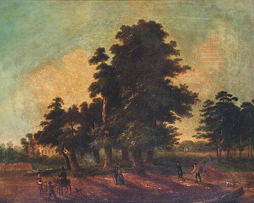The Seven Sisters Trees, 1835, 