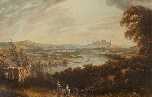 Lancaster from the North East, 1830, 
