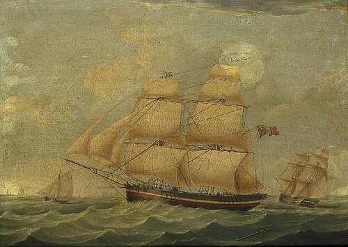 Brig 'Express' (?), 1830, 