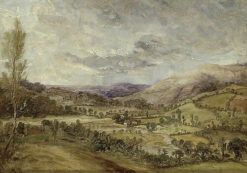Landscape with a River Valley, 1830, 